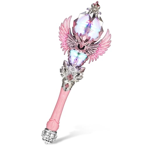 Toyvian Leuchtender Schneeflockenstab: Led-Feenstab Mit Prinzessinnen-Licht Sensorisches Spielzeug Mit LEDs Und Sound Für Mädchen Im Alter Von 3–7 Jahren – Halloween-Cosplay- Toyvian Leuchtender Schneeflockenstab: Led-Feenstab Mit Prinzessinnen-Licht Sensorisches Spielzeug Mit LEDs Und Sound Für Mädchen Im Alter Von 3–7 Jahren – Halloween-Cosplay- von Toyvian