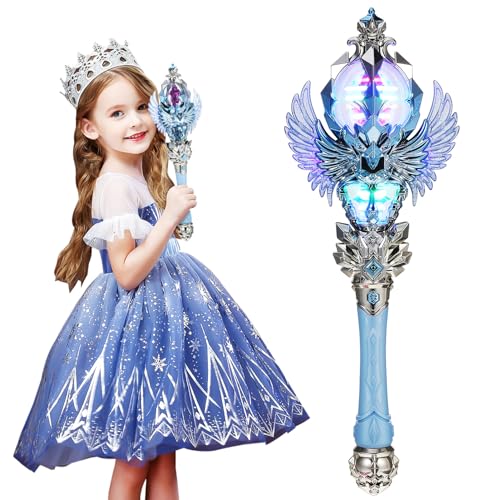 Toyvian Leuchtender Schneeflockenstab: Led-Feenstab Mit Prinzessinnen- Sensorisches Spielzeug Mit LEDs Und Sound Für Mädchen Im Alter Von 3–7 Jahren – Halloween Cosplay Gastgeschenk Toyvian Leuchtender Schneeflockenstab: Led-Feenstab Mit Prinzessinnen- Sensorisches Spielzeug Mit LEDs Und Sound Für Mädchen Im Alter Von 3–7 Jahren – Halloween Cosplay Gastgeschenk von Toyvian