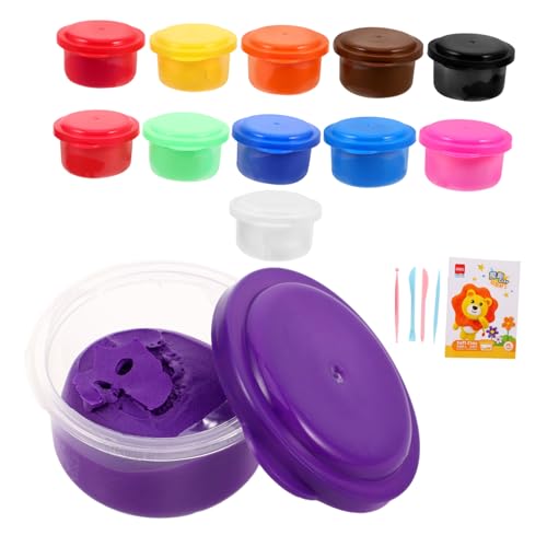 Toyvian Lufttrocknende Modelliermasse Farben mit Werkzeugen Ultraleicht Nicht Klebend Fördert Kreativität und Feinmotorik für Jungen und Mädchen zum Basteln und Lernen Toyvian Lufttrocknende Modelliermasse Farben mit Werkzeugen Ultraleicht Nicht Klebend Fördert Kreativität und Feinmotorik für Jungen und Mädchen zum Basteln und Lernen von Toyvian