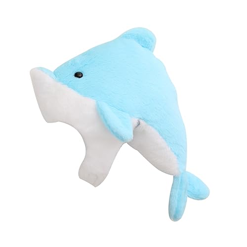 Toyvian Lustige Delfin Kopfbedeckung für Party Weiches Plüsch Headgear Einheitsgröße für Erwachsene und Robustes Material als Foto Requisite und Kostümzubehör Toyvian Lustige Delfin Kopfbedeckung für Party Weiches Plüsch Headgear Einheitsgröße für Erwachsene und Robustes Material als Foto Requisite und Kostümzubehör von Toyvian
