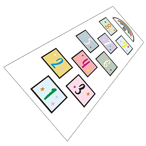 Toyvian Zahlen Spielboden Aufkleber Für Kinderzimmer Lattice Boden Sticker Lustige Wanddekoration Für Spielzimmer Geeignet Für Kreative Spielideen Und Motorische Fähigkeiten Toyvian Zahlen Spielboden Aufkleber Für Kinderzimmer Lattice Boden Sticker Lustige Wanddekoration Für Spielzimmer Geeignet Für Kreative Spielideen Und Motorische Fähigkeiten von Toyvian