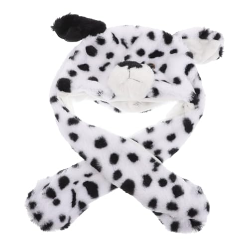Toyvian Plüsch Dalmatian Hut Mit Beweglichen Ohren Lustige Wintermütze Für Junge Mädchen Und Erwachsene Multifunktionale Beanie Mit Ohrenschlaufen Warm Und Weich Für Karneval Und Toyvian Plüsch Dalmatian Hut Mit Beweglichen Ohren Lustige Wintermütze Für Junge Mädchen Und Erwachsene Multifunktionale Beanie Mit Ohrenschlaufen Warm Und Weich Für Karneval Und von Toyvian