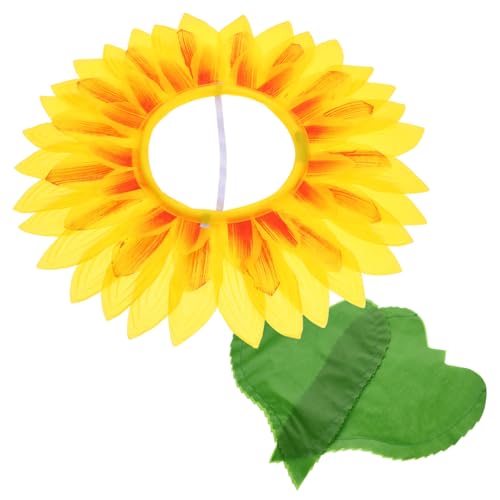 Toyvian Lustiges Sonnenblumen Kopfschmuck Set mit Handschuhen Großer Blumenhaarreif Leichtes Weiches Tanzkostümzubehör für Damen und Herren Bequemes Party Accessoire Toyvian Lustiges Sonnenblumen Kopfschmuck Set mit Handschuhen Großer Blumenhaarreif Leichtes Weiches Tanzkostümzubehör für Damen und Herren Bequemes Party Accessoire von Toyvian