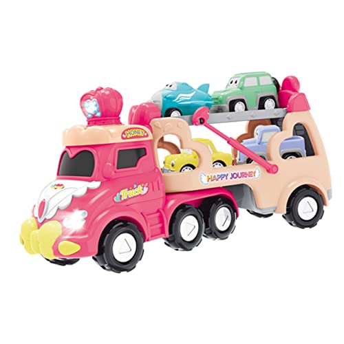 Toyvian Mädchen LKW Pinkes Rückzugsauto Für Kleinkinder Interessantes LKW Ohne Batterie Ideales Für Ab Jahren Toyvian Mädchen LKW Pinkes Rückzugsauto Für Kleinkinder Interessantes LKW Ohne Batterie Ideales Für Ab Jahren von Toyvian