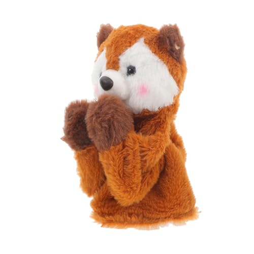 Toyvian Marionetten Cartoon-tierpuppenspielzeug Handpuppe Handpuppen Für Rollenspiele Handspielzeug Emuliertes Tierspielzeug Plüsch-handpuppen Stofftierpuppen Abs Brown Toyvian Marionetten Cartoon-tierpuppenspielzeug Handpuppe Handpuppen Für Rollenspiele Handspielzeug Emuliertes Tierspielzeug Plüsch-handpuppen Stofftierpuppen Abs Brown von Toyvian