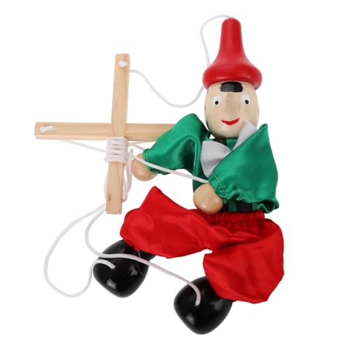 Toyvian Marionettenpuppe Für Lustiges Puppenhandwerk Interaktive Holzmarionette Zugpuppe Kreative Spielstunden Zufällige Farbwahl Für Geburtstage Und Feiertage Toyvian Marionettenpuppe Für Lustiges Puppenhandwerk Interaktive Holzmarionette Zugpuppe Kreative Spielstunden Zufällige Farbwahl Für Geburtstage Und Feiertage von Toyvian