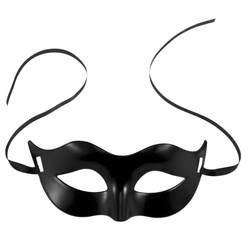 Toyvian Maskerade-Masken Schwarz Klassische Venezianische Maske Für Damen Und Herren Venezianische Augenmasken Maskerade-Kostüm Venezianische Maskerade-Maske Bösewicht-Augenmaske Für von Toyvian