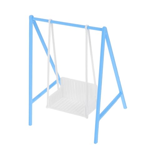 Toyvian Maßstab Puppenhaus Schaukelmöbel Zubehör für DIY Garten Spielplatz Szenen Interaktive Mini Schaukel für Kreative Dekoration Toyvian Maßstab Puppenhaus Schaukelmöbel Zubehör für DIY Garten Spielplatz Szenen Interaktive Mini Schaukel für Kreative Dekoration von Toyvian