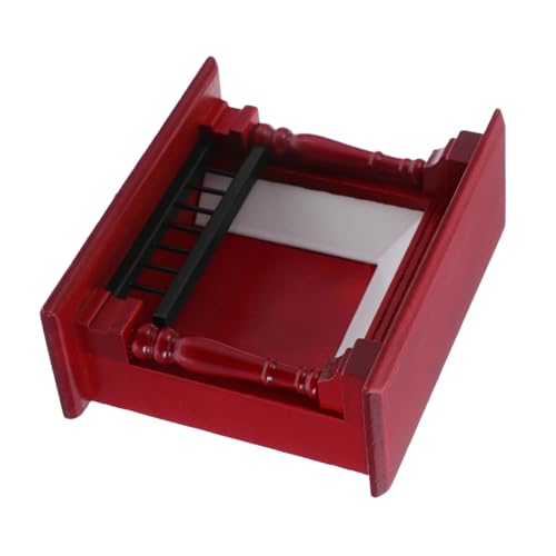 Toyvian Maßstab Stabile Handarbeit Puppenhaus Zubehör für Indoor Spiel und Dekoration Echtes Holzmodell für Kreative Rollenspiele und Gemütliche Puppenhaus Atmosphäre Toyvian Maßstab Stabile Handarbeit Puppenhaus Zubehör für Indoor Spiel und Dekoration Echtes Holzmodell für Kreative Rollenspiele und Gemütliche Puppenhaus Atmosphäre von Toyvian