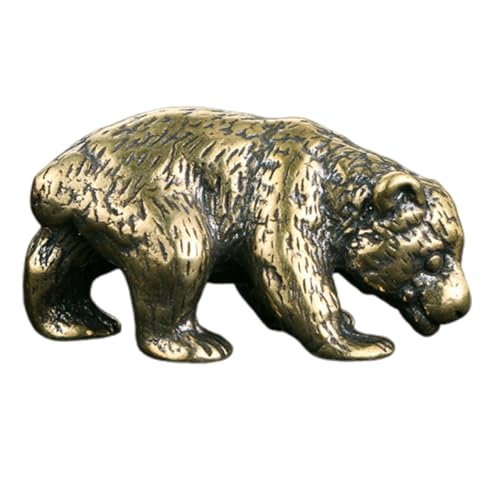 Toyvian Messingbären -Ornamente Deko Kleine Skulptur Tierstatuen Aus Messing Kleine Statue Aus Messing Und Metall Messingstatue Messingverzierungen Süße Bärenverzierung Golden Toyvian Messingbären -Ornamente Deko Kleine Skulptur Tierstatuen Aus Messing Kleine Statue Aus Messing Und Metall Messingstatue Messingverzierungen Süße Bärenverzierung Golden von Toyvian