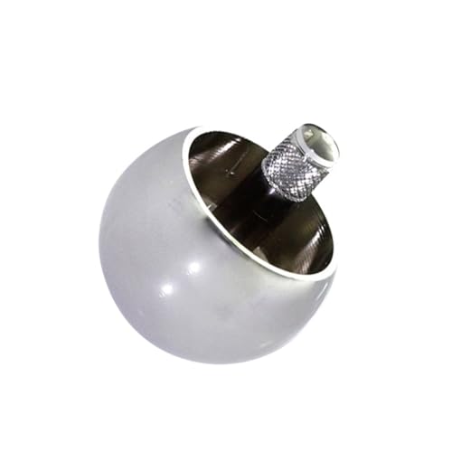 Toyvian Metall Kreisel - Automatische Flip Gyro Spielzeug für Kinder - Pädagogisches Spielzeug (Silber) von Toyvian