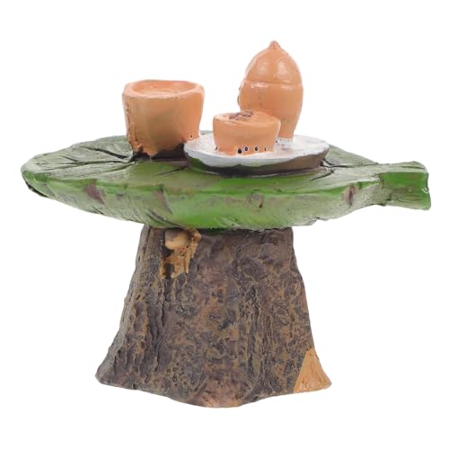 Toyvian Mikro-Landschaftsverzierung Miniatur Mini-Tisch Feengarten Decorative Home Accessories mikrolandschaft planters Garten Accessoires Teetisch-Modell Tischmodell Eisen Green Toyvian Mikro-Landschaftsverzierung Miniatur Mini-Tisch Feengarten Decorative Home Accessories mikrolandschaft planters Garten Accessoires Teetisch-Modell Tischmodell Eisen Green von Toyvian