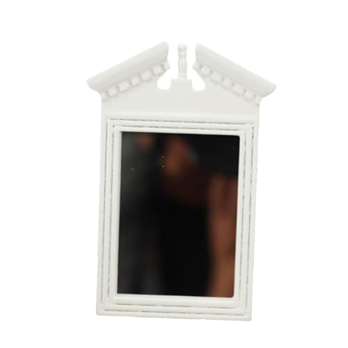 Toyvian Mikroszenenspiegel Mikroszenendekoration Miniatur-spiegeldekor Miniatur-spiegelmodell Mini Hausspiegel Puppenhaus -Accessoire Mini -Spiegel Mini-raumdekoration Weiß Holz Toyvian Mikroszenenspiegel Mikroszenendekoration Miniatur-spiegeldekor Miniatur-spiegelmodell Mini Hausspiegel Puppenhaus -Accessoire Mini -Spiegel Mini-raumdekoration Weiß Holz von Toyvian