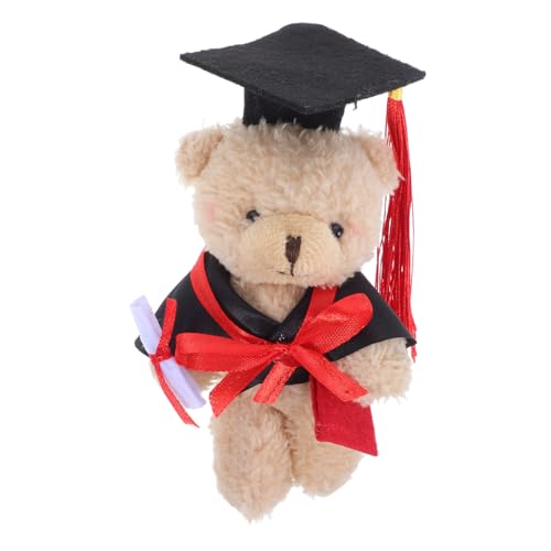 Toyvian Mini-abschlussbär Entzückendes Plüschtier Abschlusskappe College-abschluss Für Tochter Dezember Toyvian Mini-abschlussbär Entzückendes Plüschtier Abschlusskappe College-abschluss Für Tochter Dezember von Toyvian