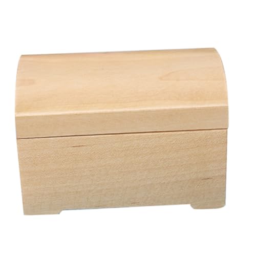 Toyvian Mini Box Winzige Miniaturen Modell Puppenhaus Mini Möbel Puppenhaus Aufbewahrungskoffer Mini Mikro Szene Körbe Miniatur Aufbewahrungskoffer Mini Khaki von Toyvian