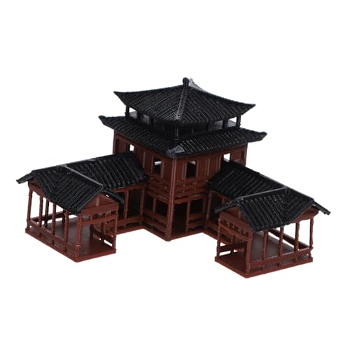 Toyvian Mini Chinesische Inn Statue Kleines Bonsai für Mikrolandschaften Hochwertige Dekoration für Zuhause und Garten Einzigartige Skulptur für und Außengebrauch Toyvian Mini Chinesische Inn Statue Kleines Bonsai für Mikrolandschaften Hochwertige Dekoration für Zuhause und Garten Einzigartige Skulptur für und Außengebrauch von Toyvian