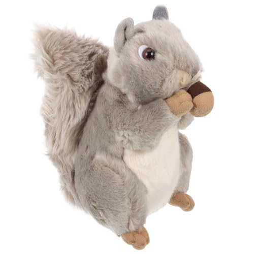 Toyvian Mini-Eichhörnchen-Puppe Mädchen Eichhörnchen Plüschpuppe Plüschtiere ausgestopftes Tier Eichhörnchen-Plüschtier Plüschpuppe kk Stoff Grey Toyvian Mini-Eichhörnchen-Puppe Mädchen Eichhörnchen Plüschpuppe Plüschtiere ausgestopftes Tier Eichhörnchen-Plüschtier Plüschpuppe kk Stoff Grey von Toyvian