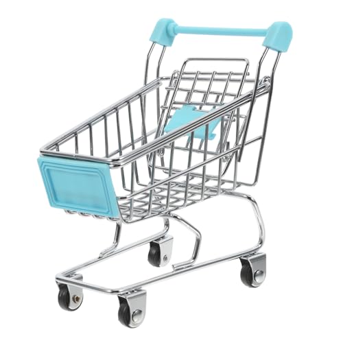Toyvian Kleiner Einkaufswagen für Kinder Kleiner Supermarkt Wagen Spielzeug Einkaufswagen Dekorativer Handwagen für Puppenhaus und Rollenspiele Toyvian Kleiner Einkaufswagen für Kinder Kleiner Supermarkt Wagen Spielzeug Einkaufswagen Dekorativer Handwagen für Puppenhaus und Rollenspiele von Toyvian