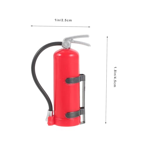 Toyvian Mini Feuerlöscher Dekoration mit Aufkleber Teiliges Modell für Rc Auto Verarbeitung Langlebig Glatte Oberfläche Geeignet Landschaftsornament Toyvian Mini Feuerlöscher Dekoration mit Aufkleber Teiliges Modell für Rc Auto Verarbeitung Langlebig Glatte Oberfläche Geeignet Landschaftsornament von Toyvian