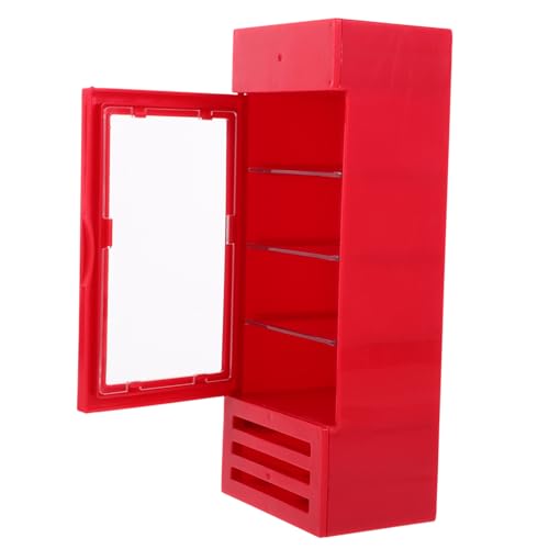 Toyvian Mini Gefrierschrank Puppenmöbel Kleiner Kühlschrank Zur Raumdekoration Mini Kühlschrank Puppenhaus Miniatur Kühlschrank Für Puppenhaus Mini Kühlschrank Modell Roter Toyvian Mini Gefrierschrank Puppenmöbel Kleiner Kühlschrank Zur Raumdekoration Mini Kühlschrank Puppenhaus Miniatur Kühlschrank Für Puppenhaus Mini Kühlschrank Modell Roter von Toyvian