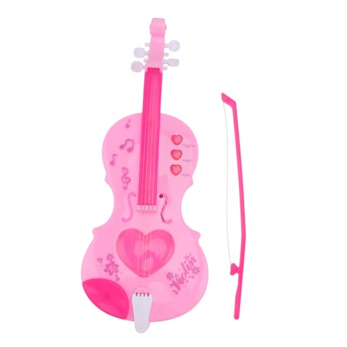Toyvian Mini Geige Pädagogisches Musikinstrument Farbenfrohe Simulation zur Musikalischen Früherziehung Fördert Hör Sehvermögen Geeignet für Jungen und Mädchen Zufällige von Toyvian