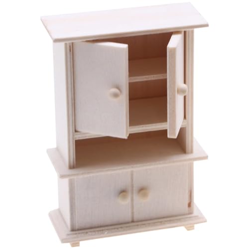 Toyvian Puppenhaus Mini Kleiderschrank Miniatur Möbel Für Schlafzimmer Szene Exquisite Decor Toyvian Puppenhaus Mini Kleiderschrank Miniatur Möbel Für Schlafzimmer Szene Exquisite Decor von Toyvian