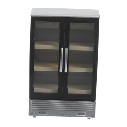 Toyvian Mini-Kühlschrank-Modell Tür Miniatur-Ornamente für das Puppenhaus Retro Puppenhausmöbel winzig Mini Dollhouse Kühlschrank Miniatur Sie Dollhouse -Kühlschrank Acryl Silber Toyvian Mini-Kühlschrank-Modell Tür Miniatur-Ornamente für das Puppenhaus Retro Puppenhausmöbel winzig Mini Dollhouse Kühlschrank Miniatur Sie Dollhouse -Kühlschrank Acryl Silber von Toyvian