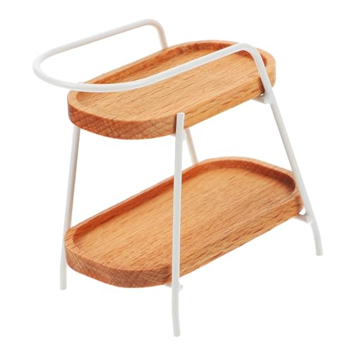 Toyvian Mini-Lagerregal kleines tragbar Mini-Hausbausatz Kind puppenstubenmöbel Dollhouse Furniture bücherregal dekoratives Miniaturregal Mini Steht für Display hölzern Toyvian Mini-Lagerregal kleines tragbar Mini-Hausbausatz Kind puppenstubenmöbel Dollhouse Furniture bücherregal dekoratives Miniaturregal Mini Steht für Display hölzern von Toyvian