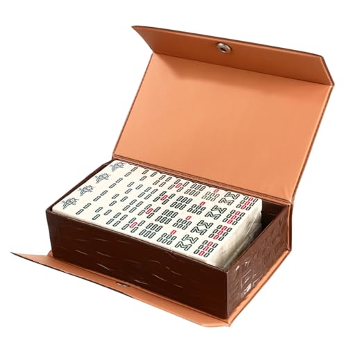 Toyvian Mini Mahjong Spiel Tragbares Chinesisches Mahjong Set Leichtes Reise mit Aufbewahrungsbox für Familie und Party Toyvian Mini Mahjong Spiel Tragbares Chinesisches Mahjong Set Leichtes Reise mit Aufbewahrungsbox für Familie und Party von Toyvian