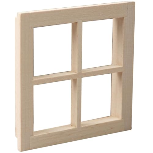 Toyvian Mini Möbel Fenster Puppenhauszubehör Puppenmöbel Miniatur Dinge Mini Hausdekoration Toyvian Mini Möbel Fenster Puppenhauszubehör Puppenmöbel Miniatur Dinge Mini Hausdekoration von Toyvian