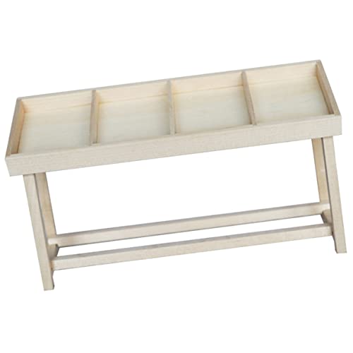 Toyvian Mini-Möbel für kinderspielzeug Kinderzimmer spielzeuge für holzmöbel Babypuppenmöbel Puppenkleidung Holzregalmodell dekoratives Regalmodell hölzern Khaki Toyvian Mini-Möbel für kinderspielzeug Kinderzimmer spielzeuge für holzmöbel Babypuppenmöbel Puppenkleidung Holzregalmodell dekoratives Regalmodell hölzern Khaki von Toyvian