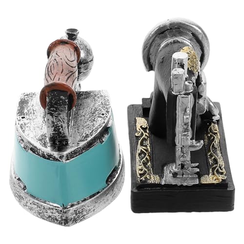 Toyvian Mini Ornamente Nähmaschine Retro Vintage Kamera Schreibmaschinen Pflanzgefäß Vintage Bleistiftspitzer Bleistiftspitzer Aus Gusseisen Bügeleisen Zum Nähen Toyvian Mini Ornamente Nähmaschine Retro Vintage Kamera Schreibmaschinen Pflanzgefäß Vintage Bleistiftspitzer Bleistiftspitzer Aus Gusseisen Bügeleisen Zum Nähen von Toyvian
