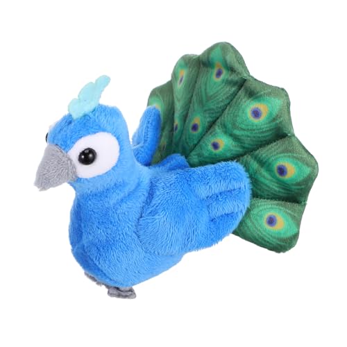 Toyvian Mini Pfauenvogelpuppe Tierfingerpuppenspielzeug Tierfingerpuppen Mini Vogelpuppe Tierhandpuppen Für Tierpuppen Requisite Halloween Fingerpuppen Plüsch Blau Toyvian Mini Pfauenvogelpuppe Tierfingerpuppenspielzeug Tierfingerpuppen Mini Vogelpuppe Tierhandpuppen Für Tierpuppen Requisite Halloween Fingerpuppen Plüsch Blau von Toyvian