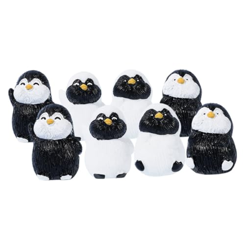 Toyvian 8 Stücke Miniatur Pinguin Modell-Landschaft Dekoration Harz Mini Pinguin Figuren Für Decor Toyvian 8 Stücke Miniatur Pinguin Modell-Landschaft Dekoration Harz Mini Pinguin Figuren Für Decor von Toyvian