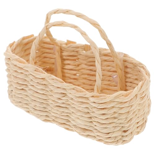 Toyvian Eleganter Mini-rattankorb Gewebte Aufbewahrung Für Puppenhaus Miniaturkorb Schmuck Für Miniaturhaus- Und Spielzeug Toyvian Eleganter Mini-rattankorb Gewebte Aufbewahrung Für Puppenhaus Miniaturkorb Schmuck Für Miniaturhaus- Und Spielzeug von Toyvian