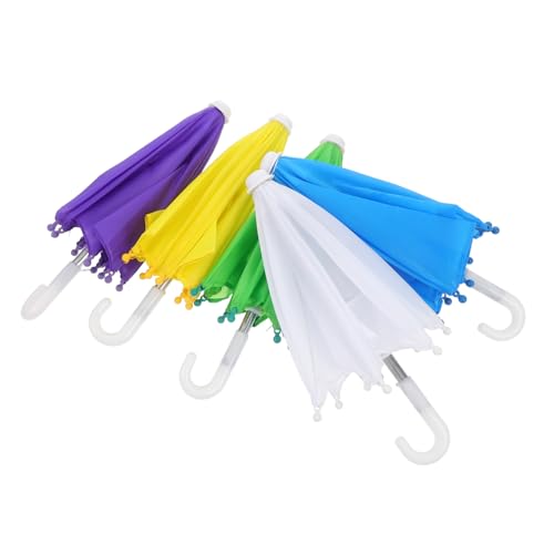 Toyvian Schicke Farben Miniatur Spielzeug Regenschirm Puppenhaus Zubehör Mini Regenschirm Modell Toyvian Schicke Farben Miniatur Spielzeug Regenschirm Puppenhaus Zubehör Mini Regenschirm Modell von Toyvian