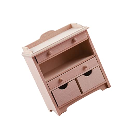 Toyvian Mini Schrank Dekorationen Ornament Miniatur Schrank Figuren Kleine Möbel Holz Toyvian Mini Schrank Dekorationen Ornament Miniatur Schrank Figuren Kleine Möbel Holz von Toyvian