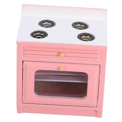 Toyvian Mini-küchenset Im Maßstab 112 Puppenhausmöbel Vintage-Miniatur-holzschrank Zum Spielen Für Jungen Und Mädchen von Toyvian