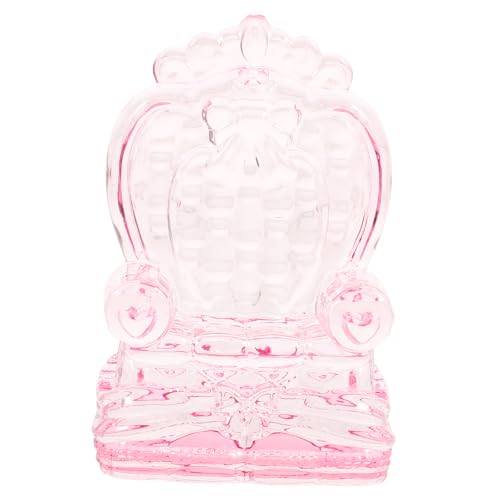 Toyvian Mini Zubehör Spielhaus Für Mini Couch Für Den Innenbereich Dekoration Für Kindercouch Mini Möbel Dekoratives Kleines Sofa Mini Puppensessel Rosa von Toyvian