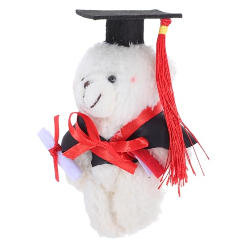 Toyvian Mini-abschlussbär – Mini-plüschtier Im Taschenformat Abschlusskappen-Spielzeug Für Gastgeschenke Und Dekorationen Zur Abschlussfeier Toyvian Mini-abschlussbär – Mini-plüschtier Im Taschenformat Abschlusskappen-Spielzeug Für Gastgeschenke Und Dekorationen Zur Abschlussfeier von Toyvian