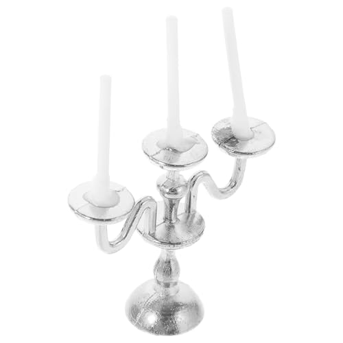 Toyvian Mini-europäisches Kerzenständermodell Puppenmöbel Miniatur-Kerzenständer Mini-Duschraummodell Teelicht Silve Stilvolle Dekoration Mini-Hausornamente Mini-Hauskerzenhalter Legierung Toyvian Mini-europäisches Kerzenständermodell Puppenmöbel Miniatur-Kerzenständer Mini-Duschraummodell Teelicht Silve Stilvolle Dekoration Mini-Hausornamente Mini-Hauskerzenhalter Legierung von Toyvian