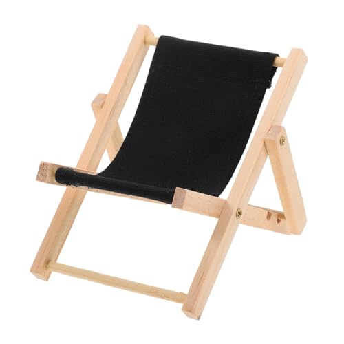 Toyvian Mini-liegestuhl Stütze Falten Klein Tragbar Beige Miniatur Strand Außenstuhl Vor, Spiel Zu Sonne Mini-Lounge-Sessel Mini-Stuhl-Modell Black Polyester Toyvian Mini-liegestuhl Stütze Falten Klein Tragbar Beige Miniatur Strand Außenstuhl Vor, Spiel Zu Sonne Mini-Lounge-Sessel Mini-Stuhl-Modell Black Polyester von Toyvian