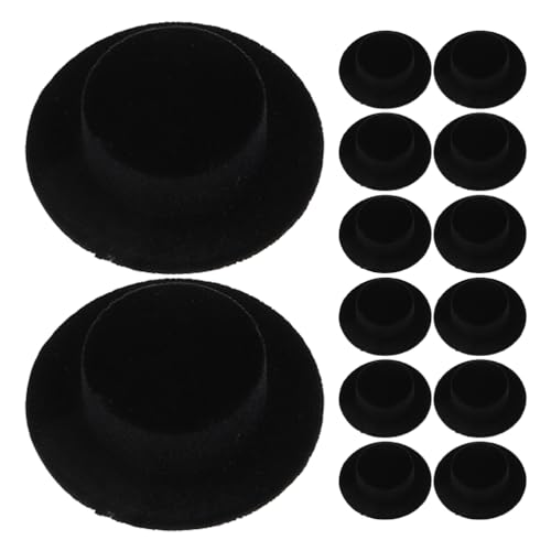 Toyvian Mini-puppenhüte, 15 Stück Schneemann-Miniatur-puppenhüte zum Basteln, Harz Beflockt, Dekorativ für Halloween, DIY, Weihnachtsfeier-Dekorationen Toyvian Mini-puppenhüte, 15 Stück Schneemann-Miniatur-puppenhüte zum Basteln, Harz Beflockt, Dekorativ für Halloween, DIY, Weihnachtsfeier-Dekorationen von Toyvian