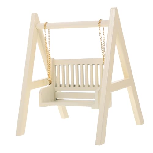 Toyvian Mini schaukel kinderzimmer schaukel puppenmöbel Kleine Schaukel für Puppen dekoratives Schaukelmodell Miniaturschaukel Heimdekorationen Puppenhaus Miniatur hölzern Beige Toyvian Mini schaukel kinderzimmer schaukel puppenmöbel Kleine Schaukel für Puppen dekoratives Schaukelmodell Miniaturschaukel Heimdekorationen Puppenhaus Miniatur hölzern Beige von Toyvian