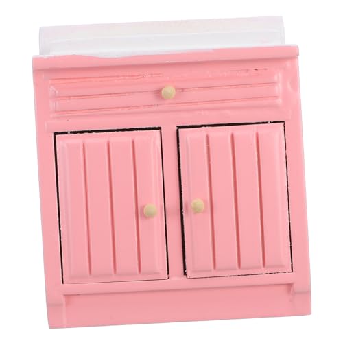 Toyvian Mini-waschbecken-Modell Aus Holz, Miniatur-Schrank-, Mini-, Küchenmöbel- Toyvian Mini-waschbecken-Modell Aus Holz, Miniatur-Schrank-, Mini-, Küchenmöbel- von Toyvian