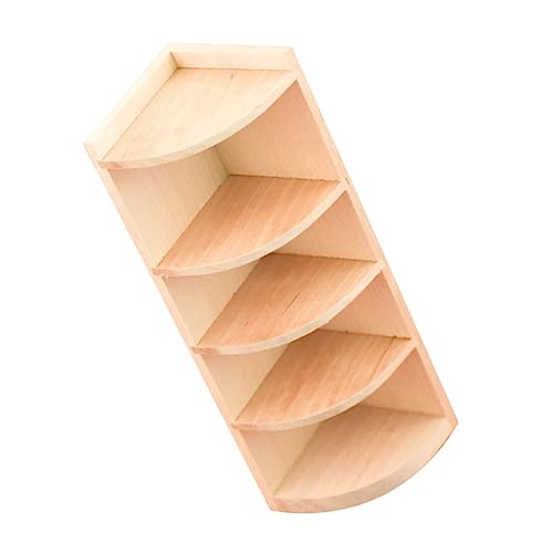 Toyvian Miniatur Bücherregal Holz Schrank Modell Mehrschichtiges Aufbewahrungsmöbel für Puppenhaus Dekoration DIY Bausatz für Langlebiges Holz mit Feiner Verarbeitung Toyvian Miniatur Bücherregal Holz Schrank Modell Mehrschichtiges Aufbewahrungsmöbel für Puppenhaus Dekoration DIY Bausatz für Langlebiges Holz mit Feiner Verarbeitung von Toyvian