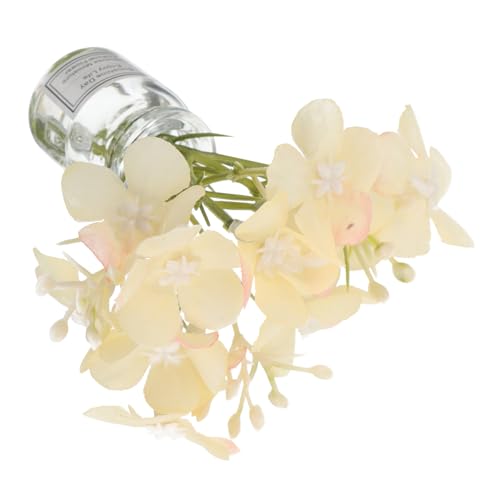Toyvian Miniatur Dollhouse Blumenvasen mit Künstlichen Blumen Langlebiges Mini Accessoire Realistische Szene Vielseitig für Puppenhaus Dekoration Kreative Geschenkidee Kompakte von Toyvian
