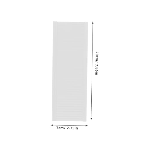 Toyvian Miniatur Dollhouse Wandpaneele Kunststoff Wainscoting Weiß Leicht Installierbar Für Kleine Häuser DIY Zubehör Toyvian Miniatur Dollhouse Wandpaneele Kunststoff Wainscoting Weiß Leicht Installierbar Für Kleine Häuser DIY Zubehör von Toyvian