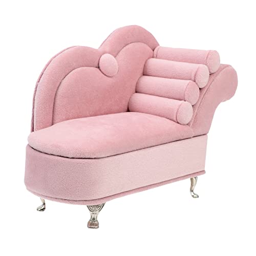 Toyvian Miniatur- - Für Jungen Und Mädchen Puppenhaus Mini-Sofa Zartes Sofa Modell Schmuckaufbewahrung Fotoshooting Toyvian Miniatur- - Für Jungen Und Mädchen Puppenhaus Mini-Sofa Zartes Sofa Modell Schmuckaufbewahrung Fotoshooting von Toyvian