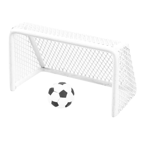 Toyvian Miniatur Fußballtor Set Für Puppenhaus Fußballtor Mit Fußball Für Interaktive Zubehör Sportspaß Für Drinnen Und Draußen Toyvian Miniatur Fußballtor Set Für Puppenhaus Fußballtor Mit Fußball Für Interaktive Zubehör Sportspaß Für Drinnen Und Draußen von Toyvian